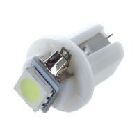 10 pcs T5/ B8.5D 5050 SMD LED Socket Interior Lighting Tacho White