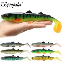 【hot】✱℗ Spinpoler 25g/58g Shad Jointed Perch Pike Fishing Lures Soft Baitfish Bait Sinking SwimBait Crankbait tackle