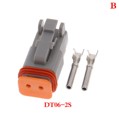Fuchun Dt04-2/3/4/6/8/12p-L012เชื่อมต่อ Dt06-2s ยานยนต์ลวดเชื่อมต่อไฟฟ้า