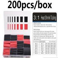 4:1 Thermoresistant Tube Heat Shrink Wrapping Kit Assorted2:1 Wire Cable Sulation Sleeving 3:1 Heat Shrink Tubing Electrical Circuitry Parts