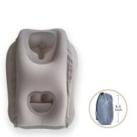 Inflatable Air Cushion Travel Pillow Headrest Chin Support Cushions for Airplane Plane Car Office Rest Neck Nap Upgraded Pillows Travel pillows