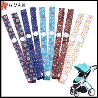 HUAN 1pc ของเล่นยางกัดถาวร สีสัน ไม้แขวนเสื้อ ที่ใส่สายคล้อง เชือกเส้นเล็กสำหรับรถเข็น โซ่ป้องกันการสูญหาย อุปกรณ์เสริมสำหรับรถเข็นเด็ก เข็มขัดนิรภัย สายรัดยึด