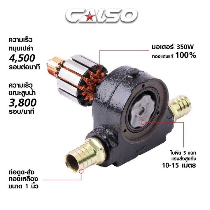 calso-dc-oil-pump-เครื่องสูบน้ำมัน-12v-สำหรับต่อพ่วงแบตเตอรี่-dc-ใช้สำหรับดูดถ่ายเทของเหลว-น้ำกร่อย-ดูดลึก-5-เมตร