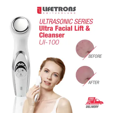 Ultrasonic Cleanser - With Ion & EMS Lifting Technology
