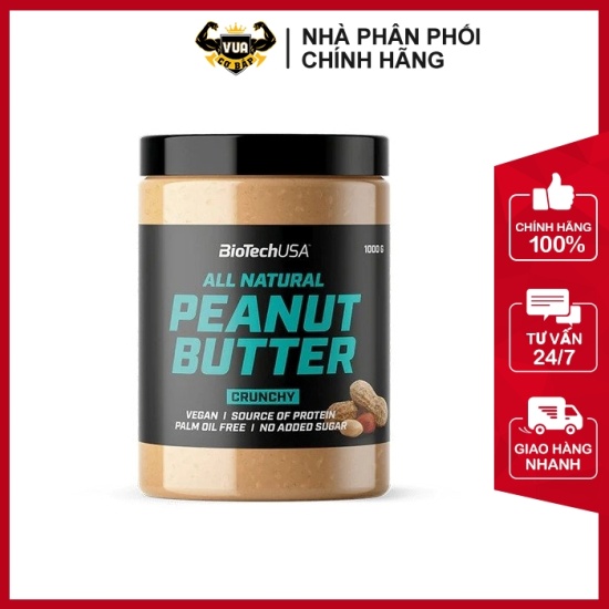 Bơ đậu phộng peanut butter biotechusa date tháng 5 2023 - ảnh sản phẩm 1
