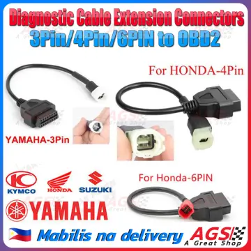 Lensent HONDA 4pin To 16pin OBD Diagnostic Cable Extension