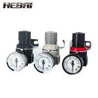 HEBAI Pneumatic AR2000 G1/4 39; 39; 6mm 8mm 10mm 12mmAir Control Compressor Pressure Relief Regulator Valve with Fitting