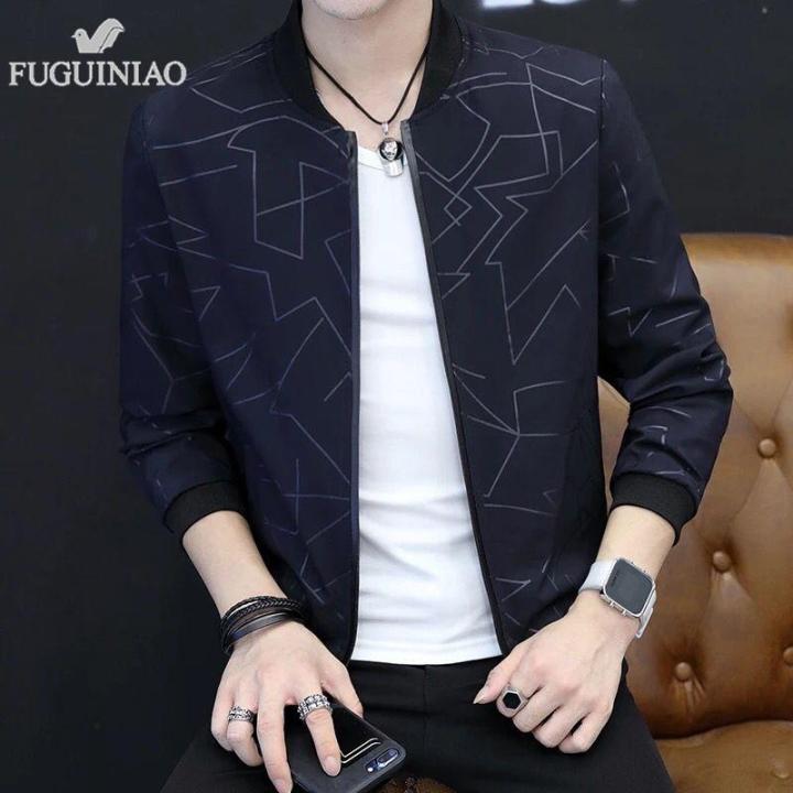 fgn-fuguiniao-แจ็คเก็ตผ้าร่มแจ็คเก็ตและเสื้อโค้ทเสื้อผ้าแฟชั่นแจ็คเก็ตผู้ชายแจ็คเก็ตผู้ชาย