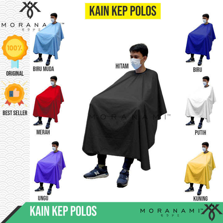 Jual KAIN PANGKAS RAMBUT / BARBER CAPE / KIP BARBERSHOP SUPREME