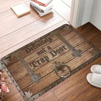 【YF】♧  Definitely Not A Trap Door Entrance Doormat Decoration Anti-slip Bedroom Floor for Room