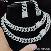 【DT】hot！ New Arrived Men Hip Hop Cuban Chain Iced Out Necklace 13mm Chains Hiphop Choker Necklaces Fashion Jewelry