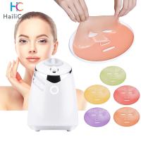 Electrical Automatic Fruit Mask Machine DIY Natural Fruit Vegetable Milk Facial Masker Maker With 32 Pcs Collagen Tablets