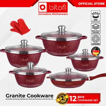Buy Non Stick Cookware Set Granit online
