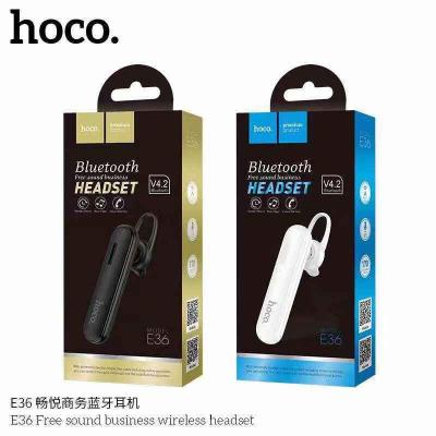 Hoco ของแท้ 100% หูฟังบลูทูธ Bluetooth HD Voice Small talk รุ่น E36