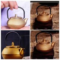 Tea Kettle Teapot Teakettle Decoration Decorative Small Tea Kettle Cast Iron Teapot Tabletop Ornament Water Pot Decor Adornment