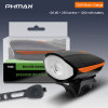 Phmax đèn xe đạp đèn còi xe đạp leo núi chống nước 1200mah sạc usb ipx5 - ảnh sản phẩm 7