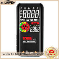 【MotorrTop】BSIDE S20อัจฉริยะ EMF มัลติมิเตอร์ตรวจจับรังสีแม่เหล็กไฟฟ้า3.5นิ้วจอแสดงผลสี9999นับช่วงอัตโนมัติแบบชาร์จสากลเมตรรังสีตรวจสอบ Ac/dc โวลต์มิเตอร์โอห์มมิเตอร์ทดสอบความต้านทานความจุความถี่ไดโอดต่อเนื่อง