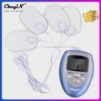 Ckeyin Body Slimming Massager Acupoint Massage Machine 4pcs Pads Digital Muscle Massage (Blue) AM001BQ