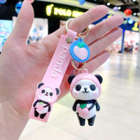 Small Jewelry Bag Charm Gift Key Charm Pendant Cute Keychain Panda Cartoon