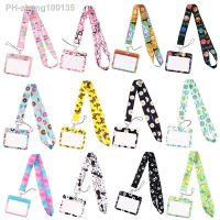 Wholesale Horizontal Style Yoga Sakura Daisy Lanyard for Key Neck Strap Card ID Badge Holder Key Chain Key Holder Accessories