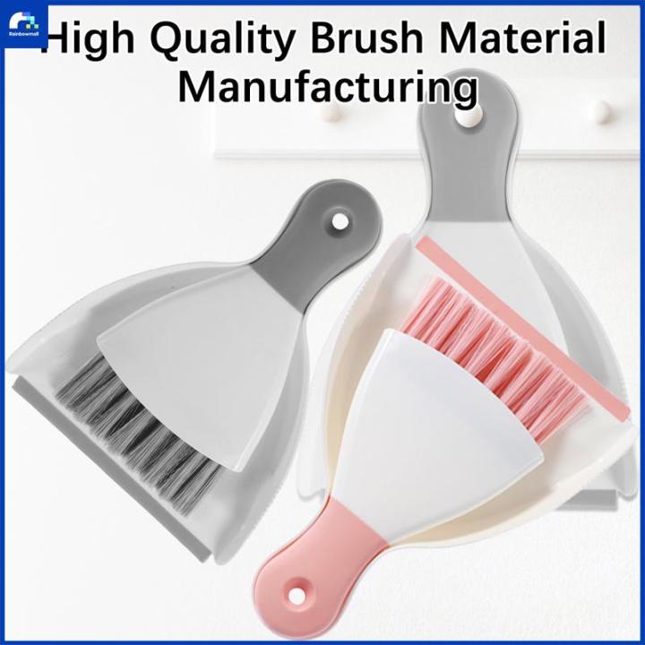 Mini Desktop Cleaning Brush Portable Dustpan And Brush Set Desktop