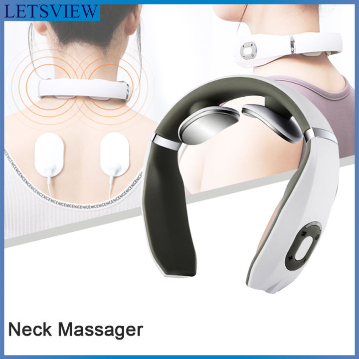 Electric Pulse Neck Massager, Cervical Vertebra Treatment