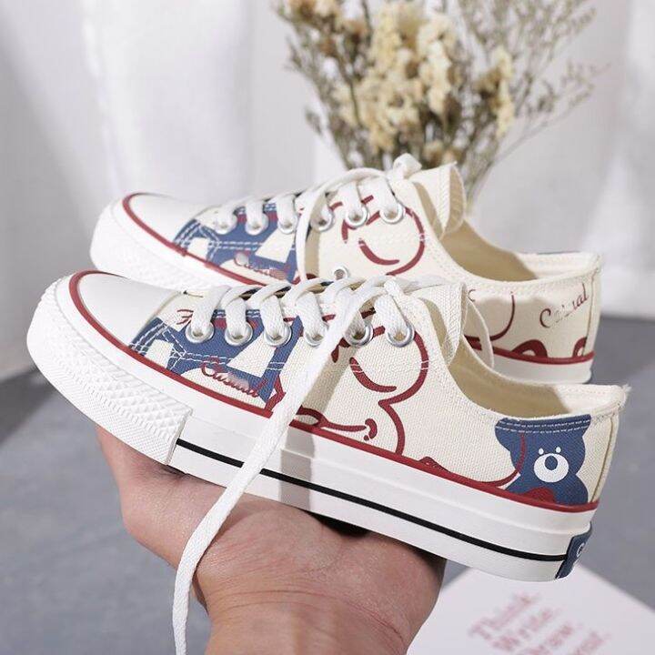 little-bear-canvas-shoes-low-male-ulzzang-joker-for-graffiti-in-2021-new-age-season-board-shoes-ins-tide