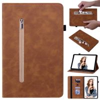 【DT】 hot  Zipper Leather Case for IPad 9th Generation 10.2 2021 Air 3 2 1 Mini 6 5 4 Funda Pro 11 9.7 6th 5th Stand Purse Bag Wallet Cover