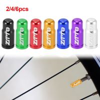 【CW】►▦☏  X Autohaux 2pcs Aluminum Alloy Caps French Type Tire Dust Covers for Mountain Road MTB