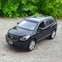 1:32 Buick ENCLAVE SUV รถของเล่นอัลลอยโมเดลรถโลหะของเล่นมีเสียงและไฟของขวัญเด็ก