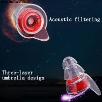 1pair Soft silicone noise cancelling ear plugs for sleeping concert hearsafe earplugsHearing Protections Ear Protector