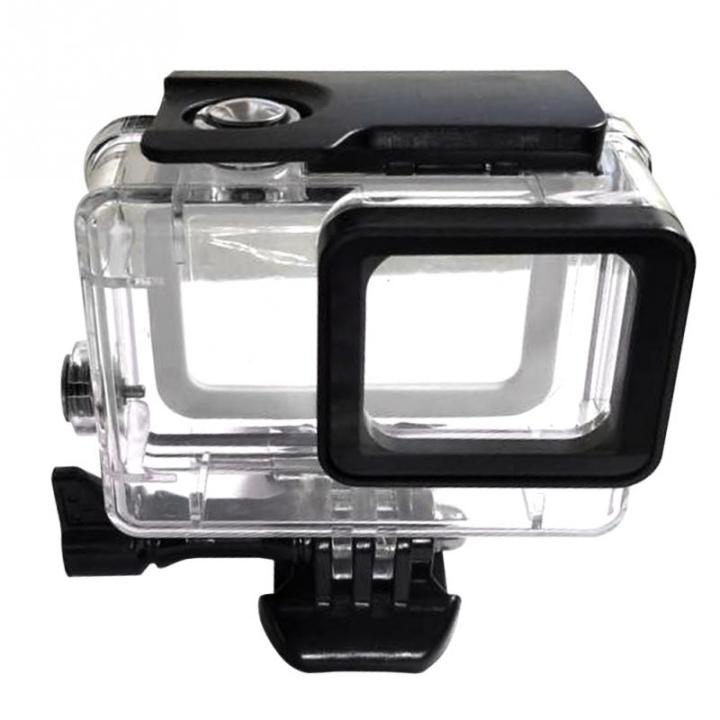 ซองกันน้ำใต้น้ำ40ม-สำหรับ-gopro-hero-7-6-5สีดำ4กล้องดำน้ำอุปกรณ์ขายึดกล้องโกโปร25