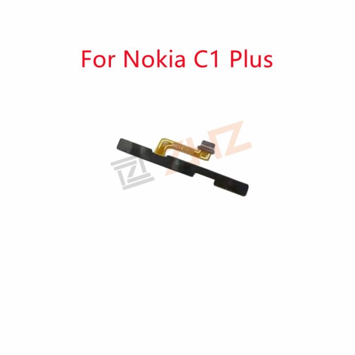 สำหรับ Nokia C1บวกปริมาณพลังงานคีย์ด้านข้างบนสายเคเบิลงอได้สวิตช์ปิดสายเคเบิลงอได้ชิ้นส่วนซ่อมสายเคเบิลสำหรับเปลี่ยน