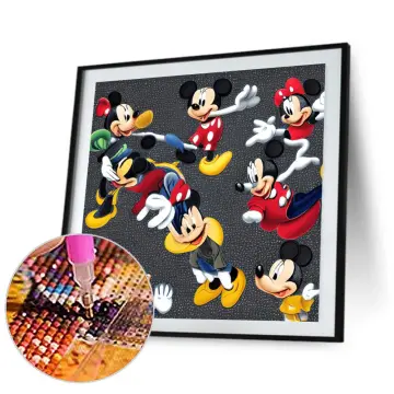 Disney DIY Diamond Painting Coasters Minnie Mickey Mouse Minnie