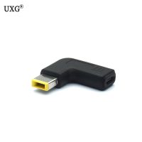 USB Type C Female to Square Male Plug Dc Power Adapter Converter Laptop Charger Connector for Lenovo T450 T450s T460 T470 T470s