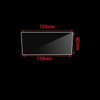 ◊ 133x135x82mm Tempered Glass Screen Protector Film for Volkswagen 6.2 inch car radio gps Navigation DVD Stereo Radio 133x135x82mm