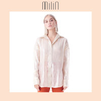 [MILIN]  Sequin long sleeve shirt เสื้อเชิ้ตผ้าเลื่อมแขนยาว Aspen Top