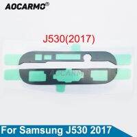 Aocarmo เทปติดกาวสติ๊กเกอร์ติดหน้าจอแสดงผล LCD,เหมาะสำหรับ Samsung Galaxy J530 J5รุ่น2017