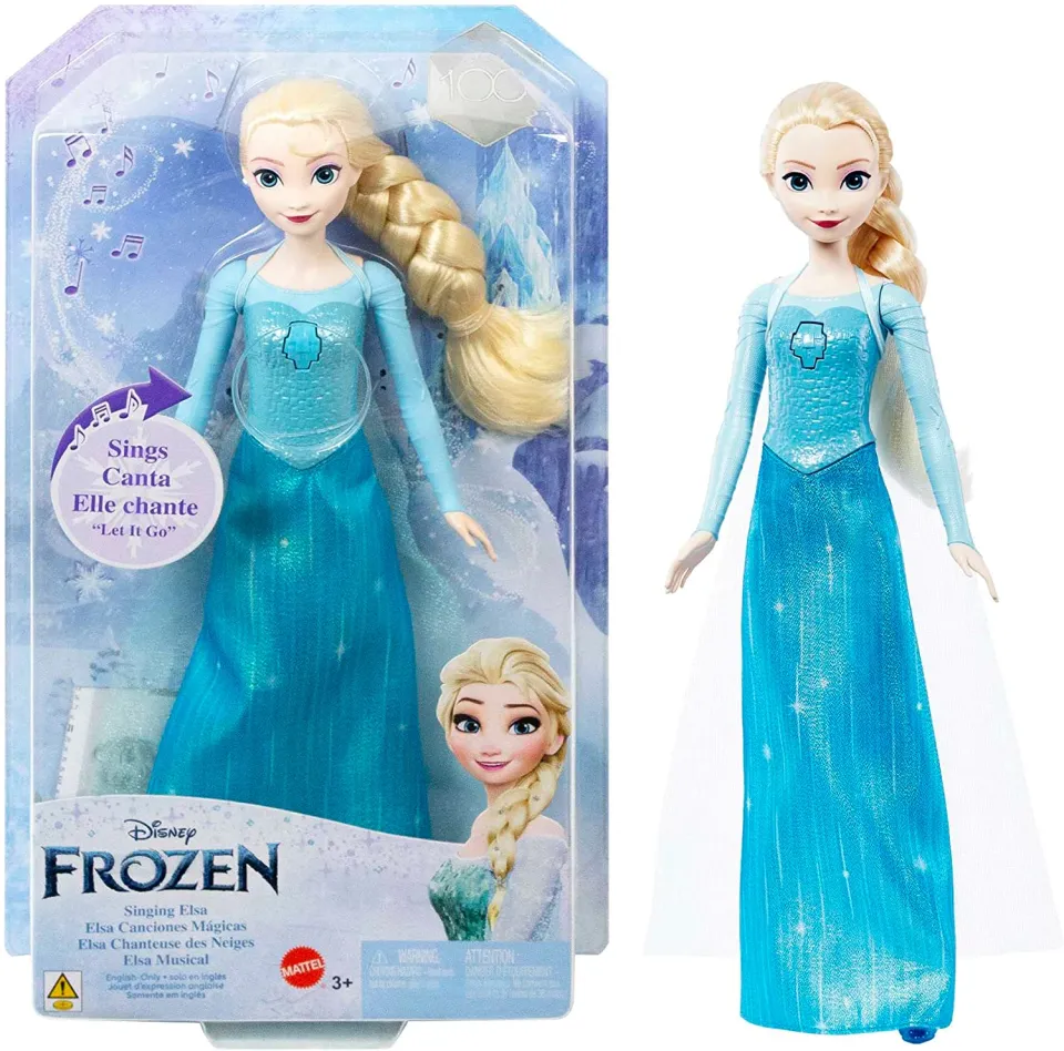 frozen elsa singing doll