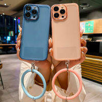 เคสโทรศัพท์ iPhone 15 Pro Max 15Plus พร้อมฟิล์มกันรอยเลนส์ ปี 2023 บางและโปร่งใส สีสันสดใส ซิลิโคนอ่อนนุ่ม เคส iPhone15pro max 15 plus ฝาครอบโทรศัพท์ พร้อมสายรัดข้อมือซิลิโคนอ่อนนุ่ม