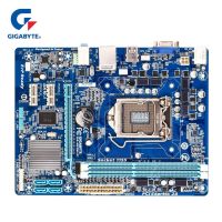 กิกะบิต GA-H61M-S1ของแท้ซ็อกเก็ตเมนบอร์ด LGA 1155 DDR3 16G H61M H61 S1เมนบอร์ดสำหรับเดสก์ท็อป SATA II โดยใช้บอร์ดระบบ