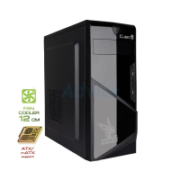 ATX CASE (NP) CUBIC HORNETS (BLACK)