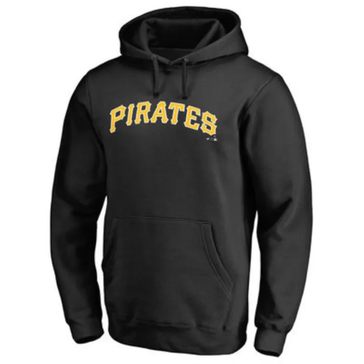 MLB baseball uniform fleece Pirates Pittsburgh Pirates players version