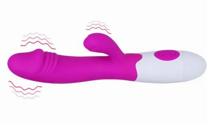 Black Dildo With A Pink Head