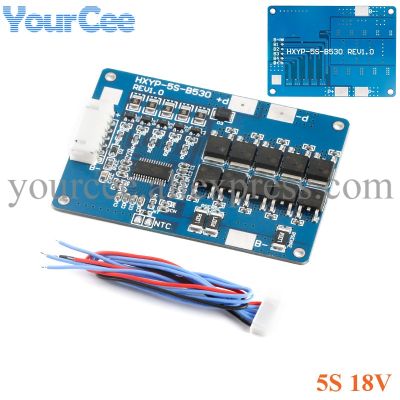【YF】☬﹊✲  5S 18V 21V 30A Lithium Battery Protection Circuit Board Pack Charging Module with Cable