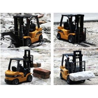 รถโฟล์คลิฟท์-huina-1577-รถยก-forklift-double-eagle-loader-รถบรรทุกเครน-รถบังคับ-รถบังคับวิทยุ-1-10-2-4ghz-rc