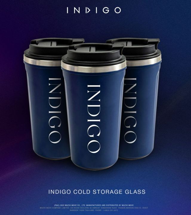 แก้วเก็บความเย็น INDIGO - Blue