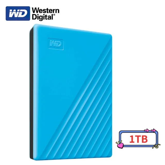 1 Western Digital Wd My Passport 5tb External Hard Drive Disk Usb3 0