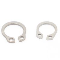 ▼✘ M3-M50 GB894 Circlips For Shaft Type C Shaft Retaining Ring Circlip Card Outer Snap Ring 304 Stainless Steel Clamp Spring