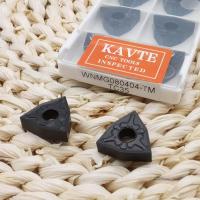 KAVTE WNMG080408 TM R-S L-S HQ คาร์ไบด์แทรก WNMG 080404-TM ใบมีดเครื่องกลึง CNC แผ่นเครื่องมือเครื่องมือกลึงภายนอกสำหรับเหล็กแข็ง